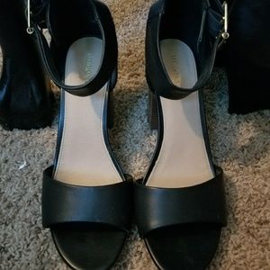 Black Open Toed Heels